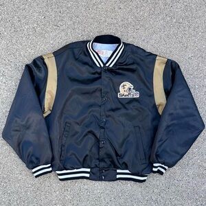 Black and Gold Saints Jacket
